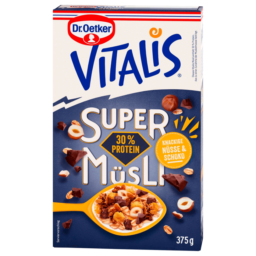 Dr. Oetker Vitalis SuperMüsli 30% Protein 375g
